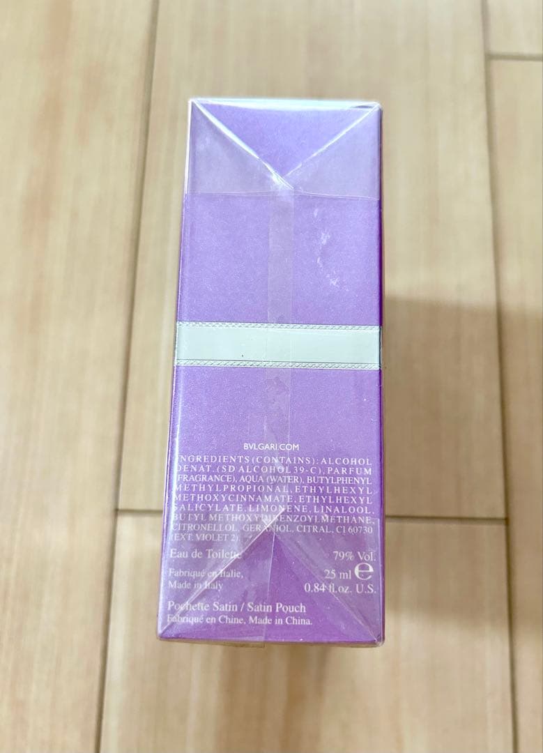 ブルガリ オムニア アメジスト ジュエル・チャーム オードトワレ 25ml