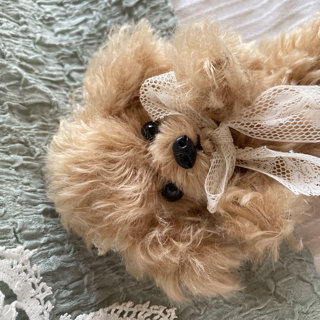 テディベア ハンドメイド 作家 ai bear トイプードル 犬 17㎝ わんこ