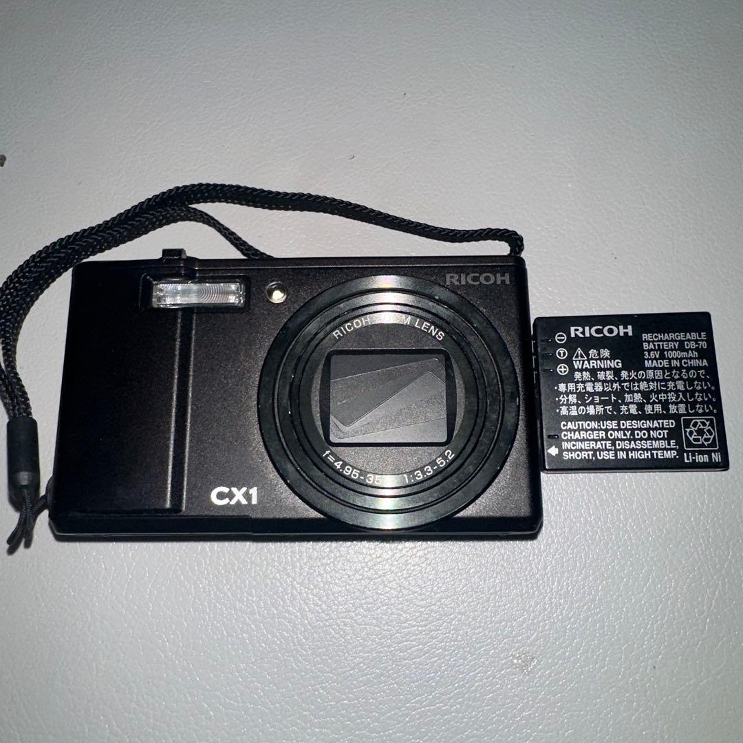 RICOH リコー★ CX1コンパクトデジタル カメラ ブラック