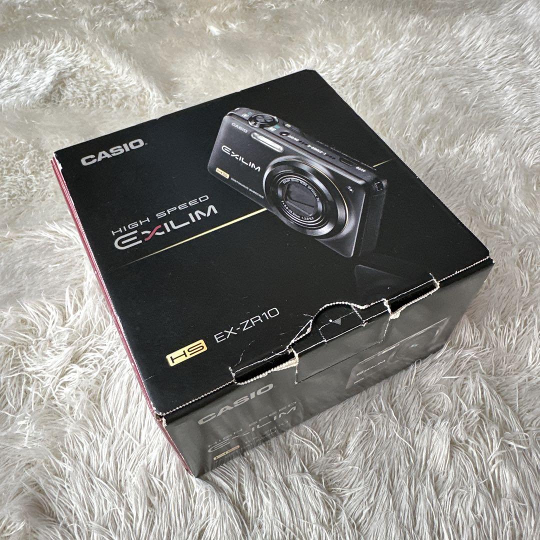 美品 CASIO EXILIM EX-ZR10 コンデジ 箱付き