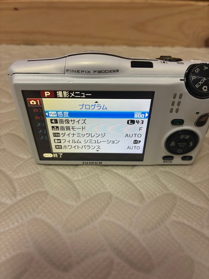fujifilm&富士フイルム　f800exr デジタルカメラ