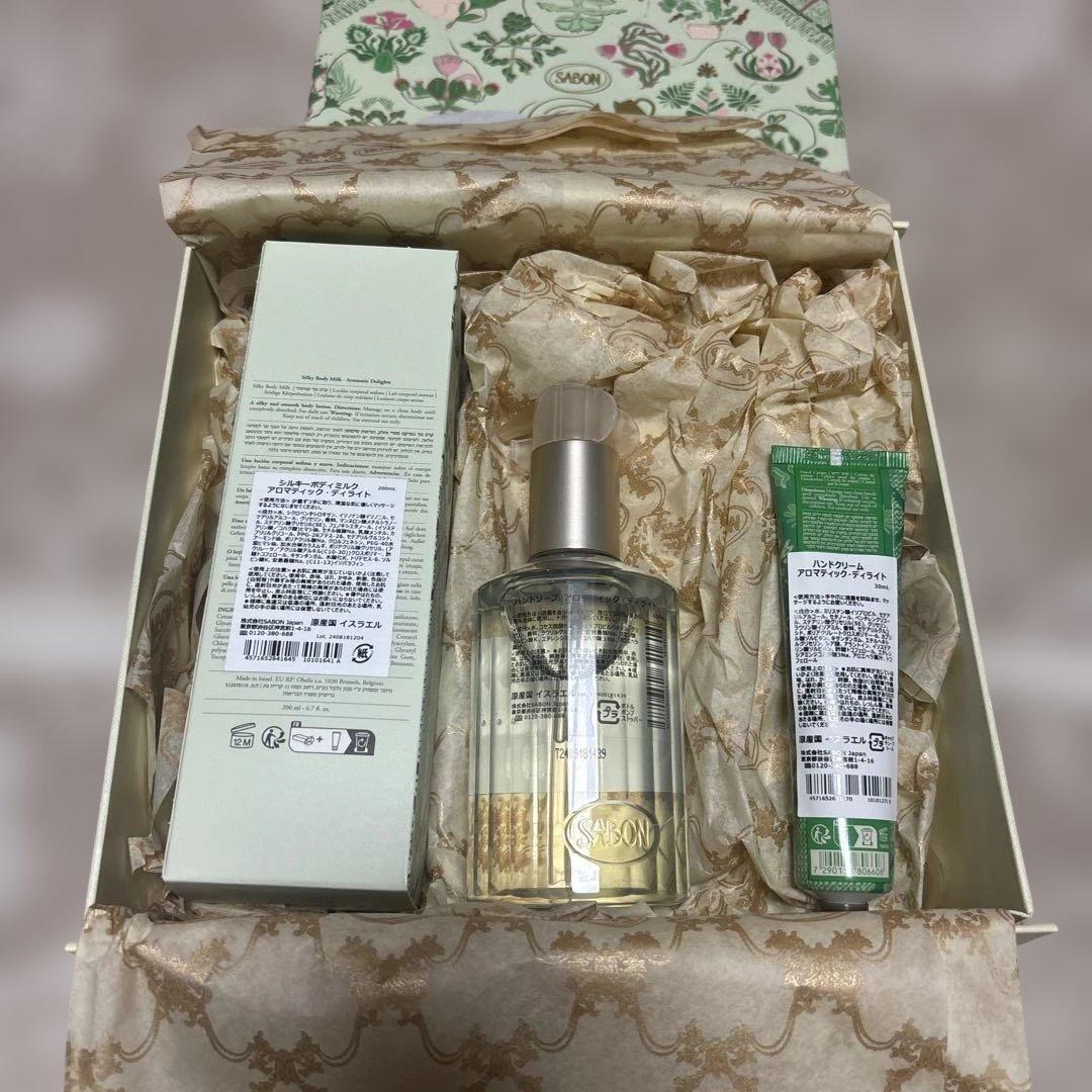SABON ボディーミルク　ハンドソープ　ハンドクリーム