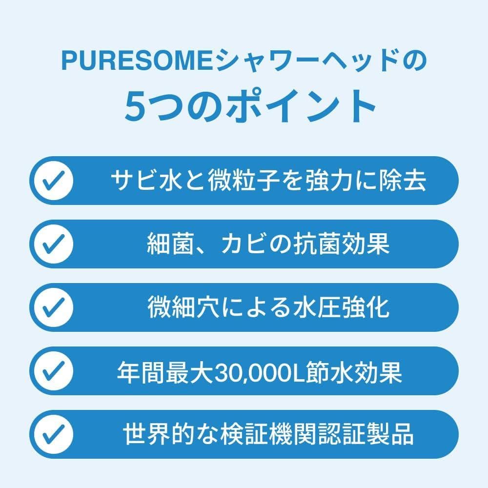 フィルターシャワーヘッド(ピュアフィルター1個入り) 178B1683