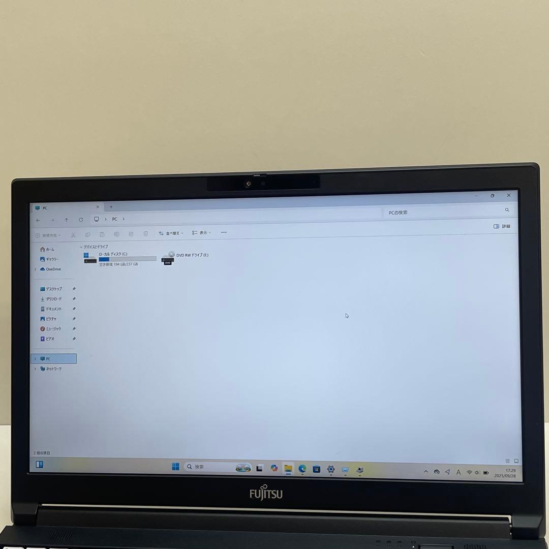 #291 富士通 Lifebook A5513/MX i5 Office付き