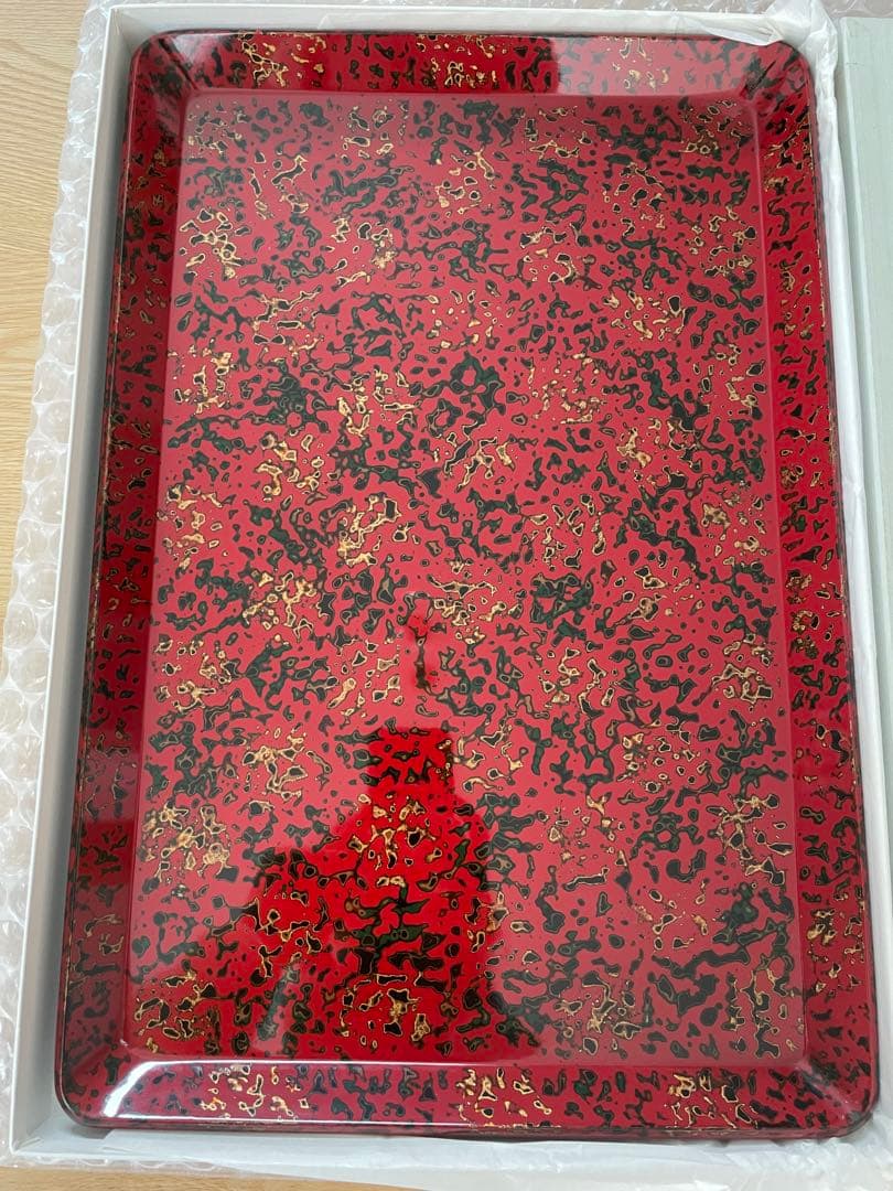 津軽塗　お盆