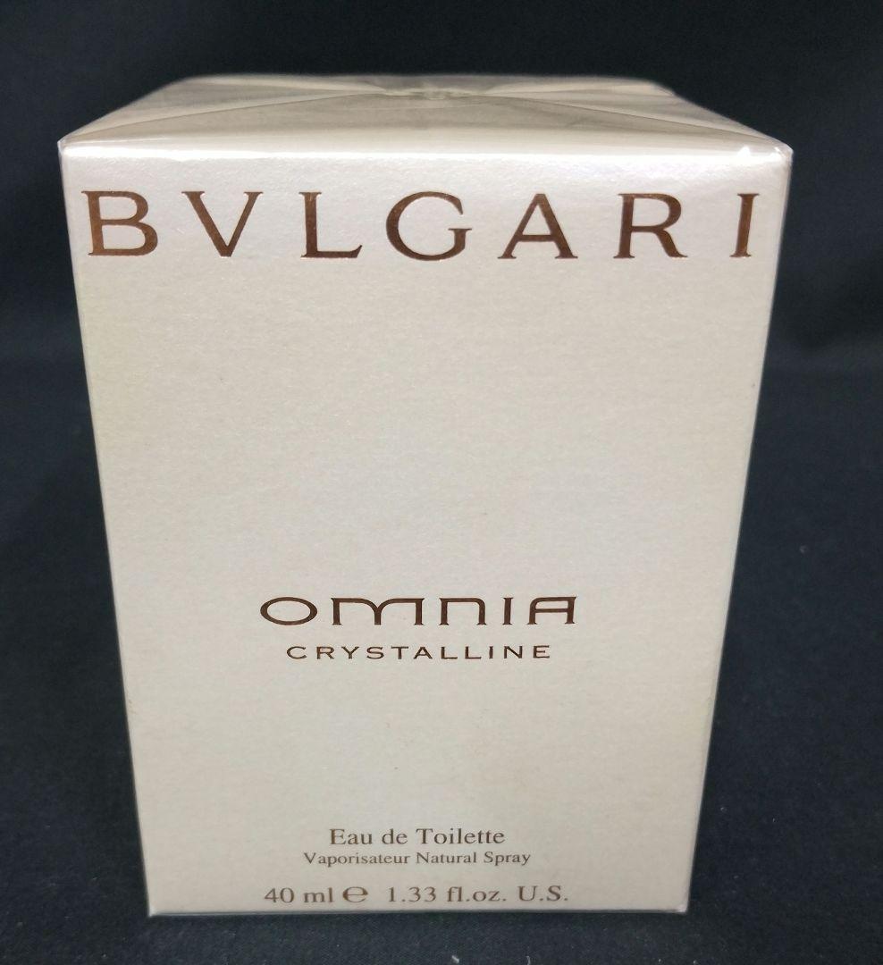 【未開封】BVLGARI ブルガリ オムニア クリスタリン 40ml 香水