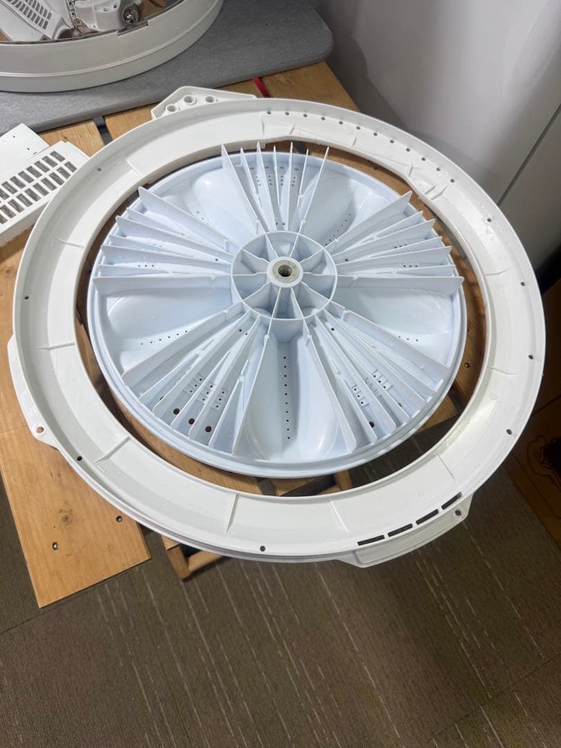 分解洗浄消毒作業済】マクスゼン 5.0Kg全自動洗濯機　JW50WP01BK