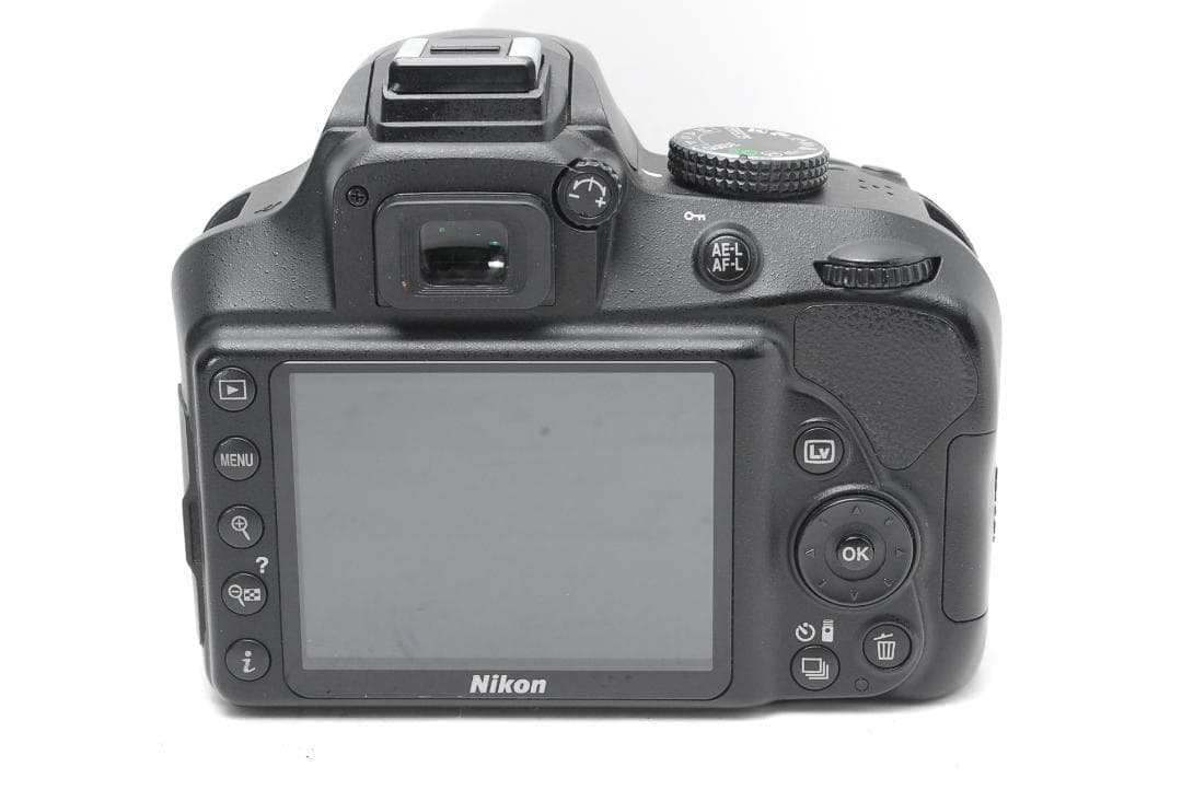 【超高画質モデル】Nikon D3400　スマホ転送　フルHD動画　小型軽量