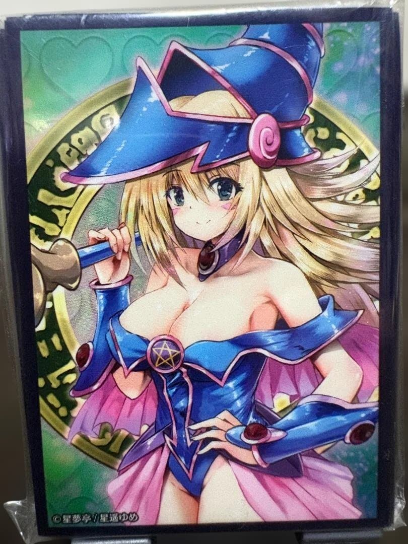【新品 未開封】遊戯王　ブラックマジシャンガール　スリーブ　セット