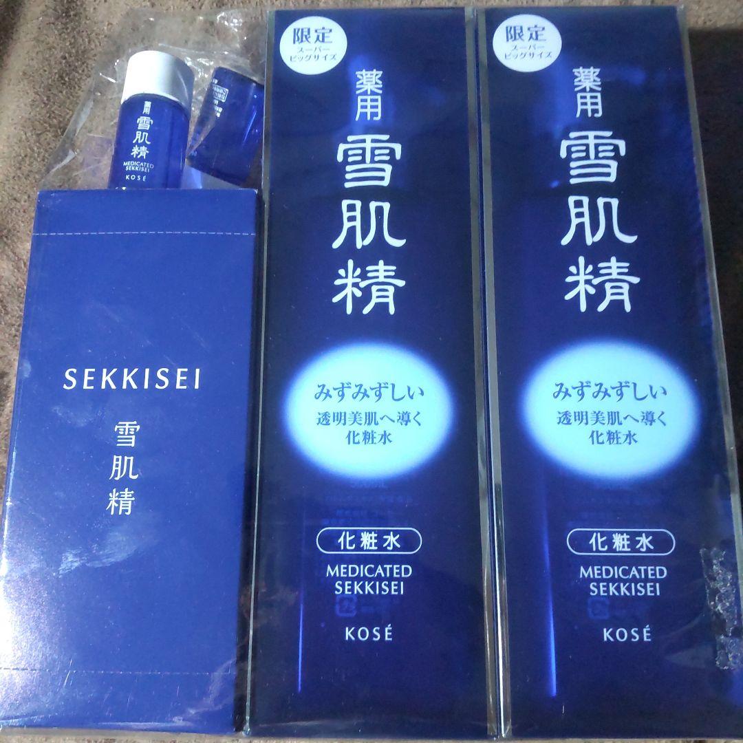 新品未開封SEKKISEI 薬用雪肌精 500mL コットン40枚入り