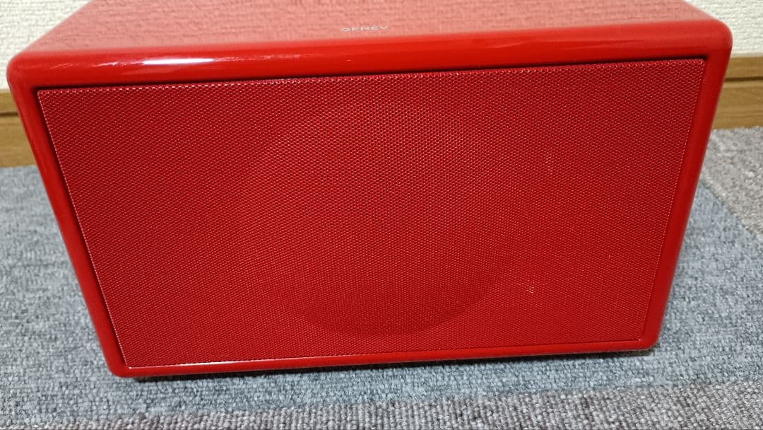 【動作品】GENEVA Model S スピーカー レッド