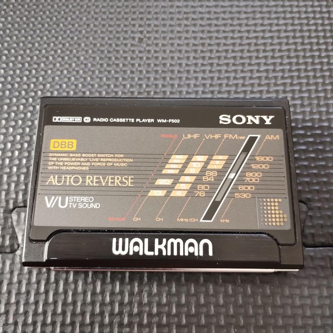SONY ウォークマン ラジオカセットプレーヤー WM-F502　動作未確認