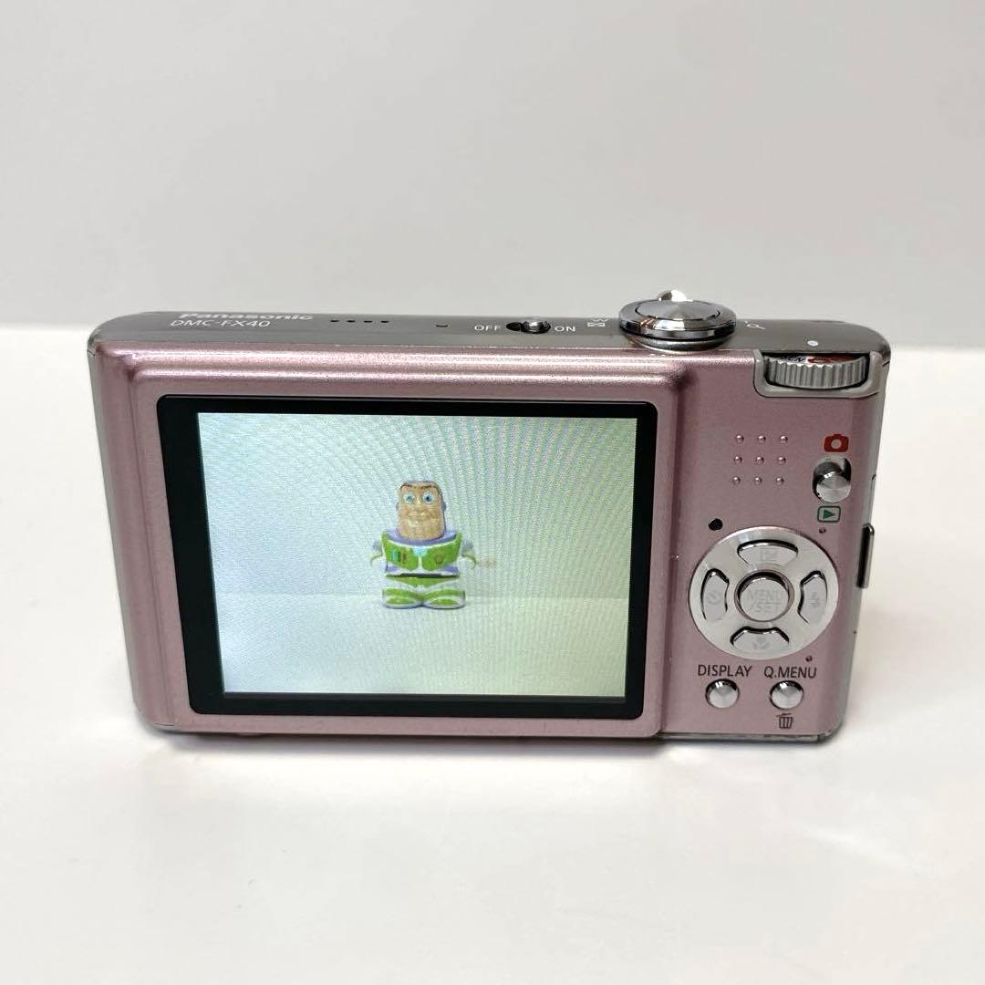 Panasonic LUMIX DMC-FX40 ピンク コンデジ デジカメ