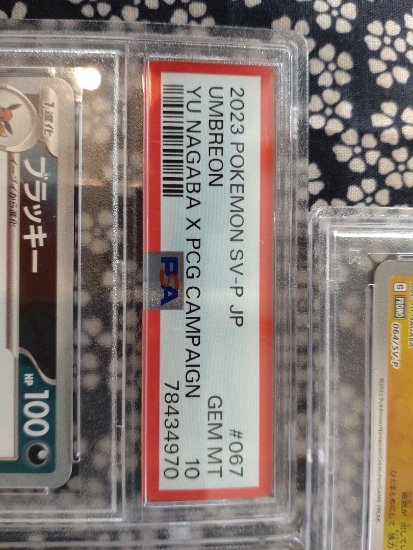 長場ブイズ PSA10 7枚セット Nagaba プロモ ブラッキー