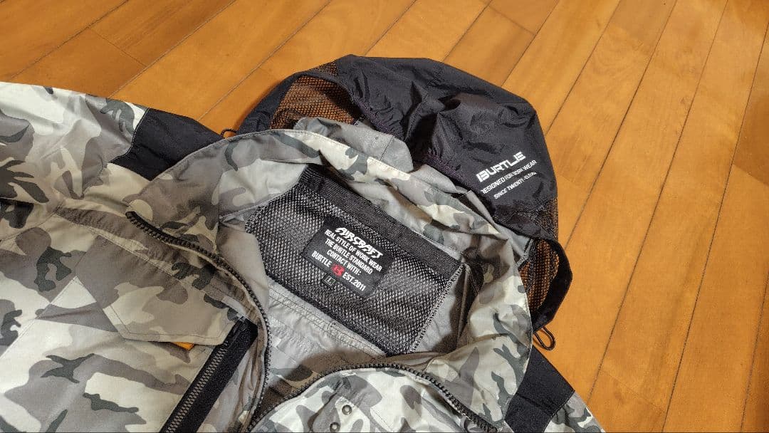 Burtle AIRCRAFT 空調服 迷彩 Lサイズ