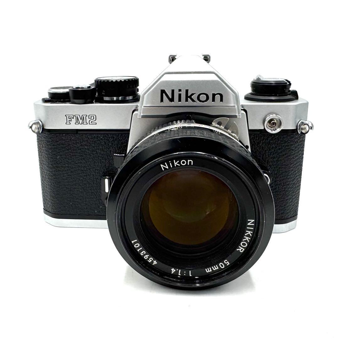 ❁後期型！動作良好❁Nikon New FM2 & Ai 50mm F1.4