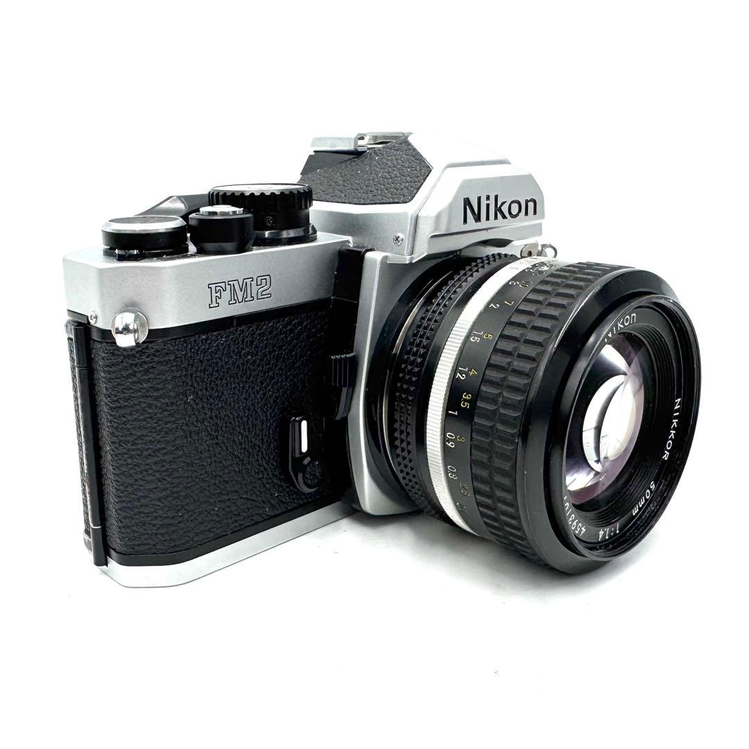 ❁後期型！動作良好❁Nikon New FM2 & Ai 50mm F1.4