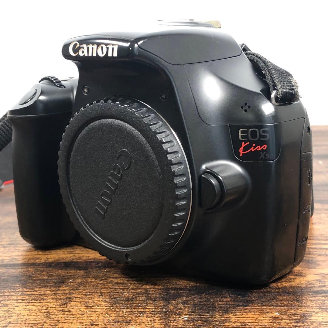 訳あり Canon EOS Kiss X50 デジタル一眼レフカメラ