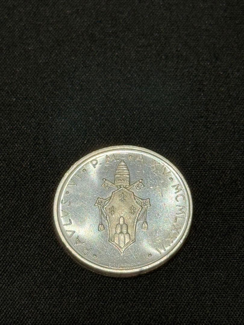 バチカン市国 500リラ銀貨