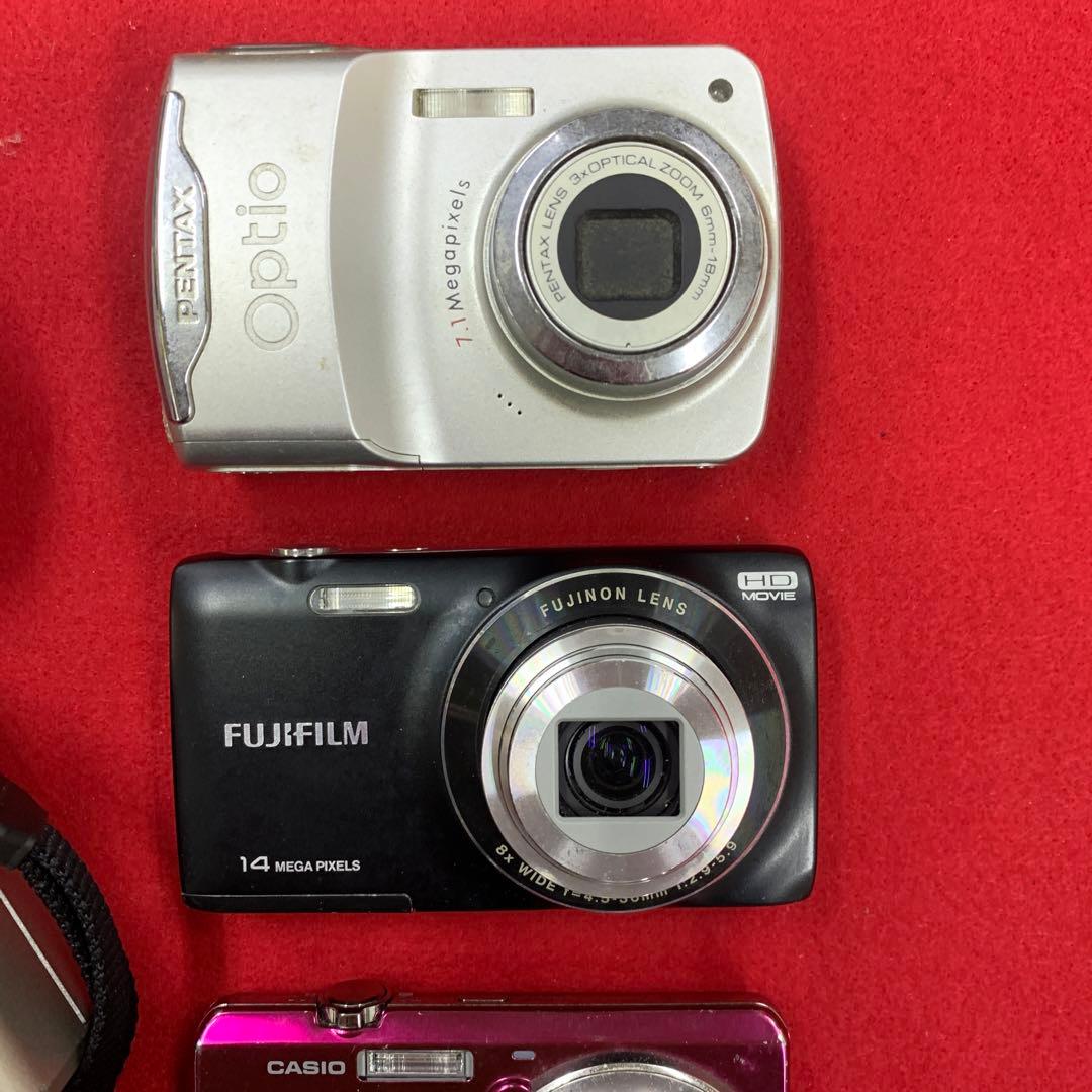 【ジャンク品】Fujifilm Panasonic デジタルカメラ 6点 セット