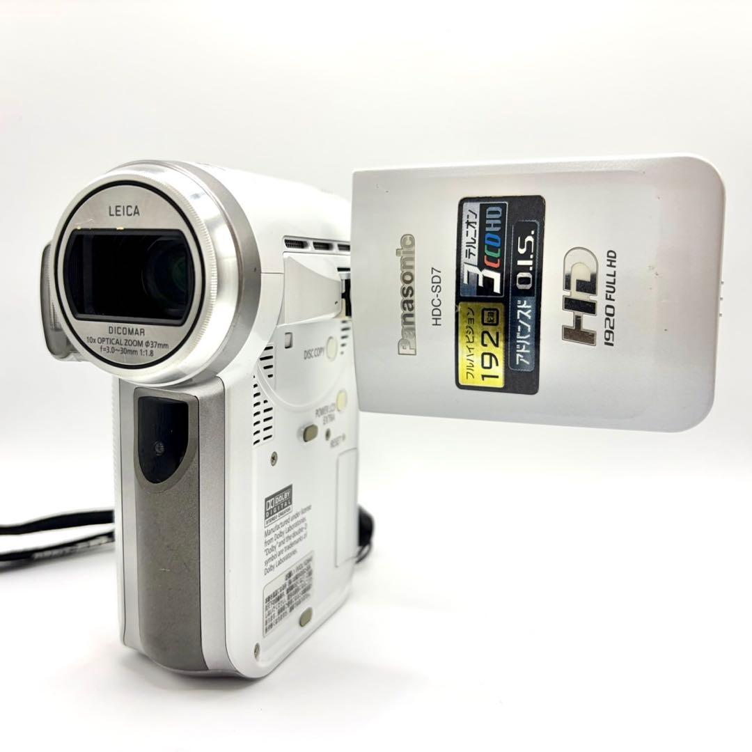 【動作品】Panasonic HDC-SD7 デジタルビデオカメラ フルHD