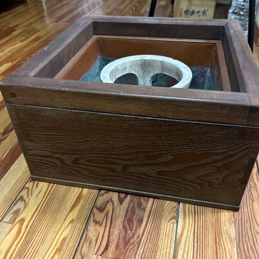 木製四角形火鉢