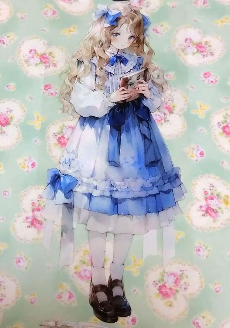 のこり２✩廃盤品✩J939＃冷若冰霜(PET)切り売り海外人物女の子AIマステ