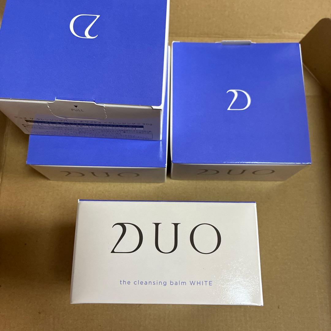 【新品未開封】DUOクレンジングバーム ホワイト 90g 4個セットくすみケア