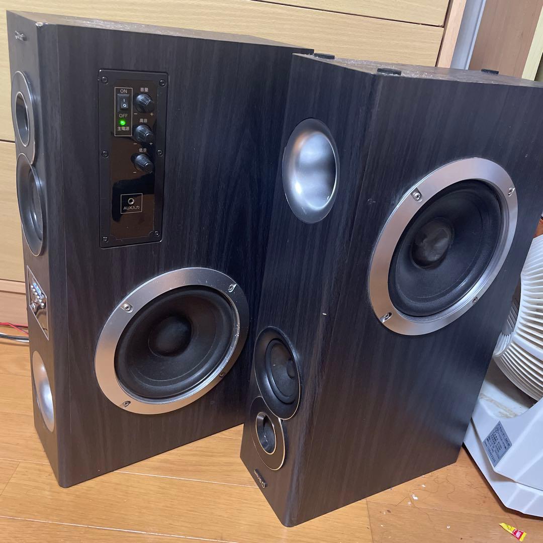 Qriom スピーカー　Bluetooth対応　大型ウーファー搭載