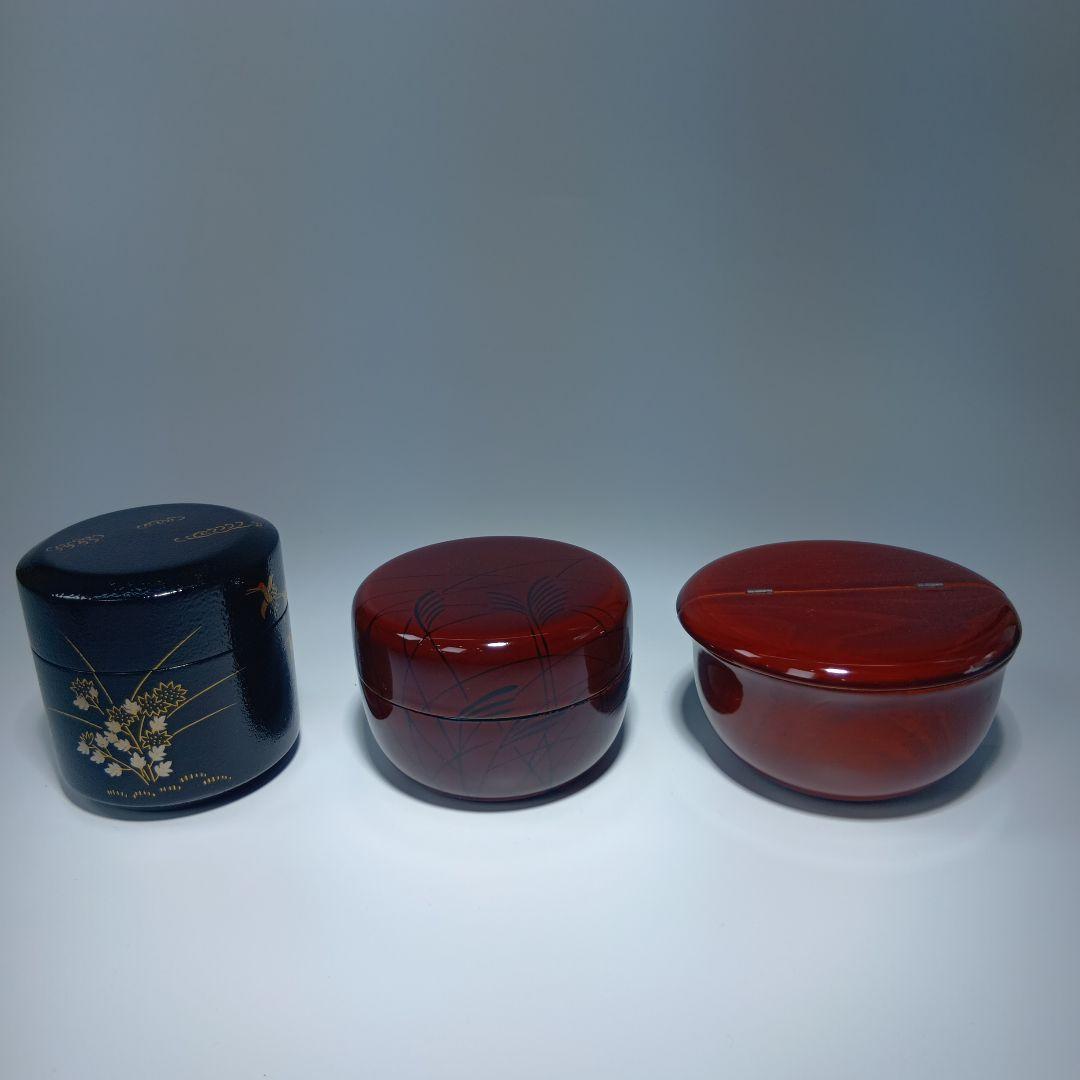 茶道具　井伊宗観好　12ヶ月(塗師)峰斎　 共箱　美品