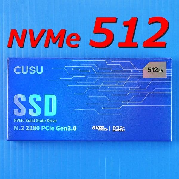 【SSD 512GB 2個セット】CUSU CV3500Q M.2 NVMe