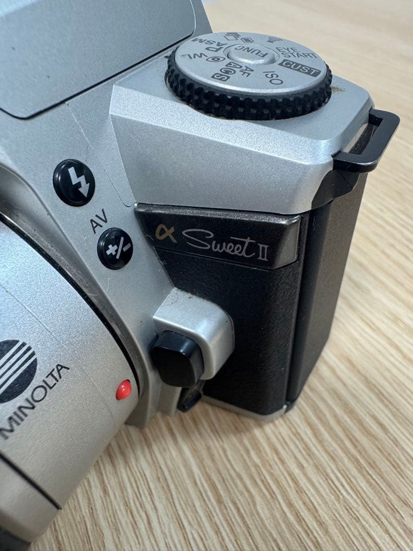 MINOLTA α Sweet II フィルム一眼レフカメラ新品電池入れ替え済