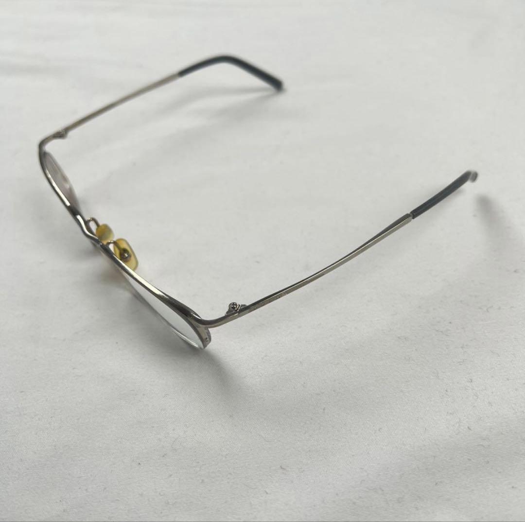 メガネ・老眼鏡 Archive PRADA halfrim eye glasses silver