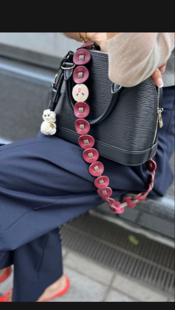 demodee♡Round face strap - long ロングストラップ