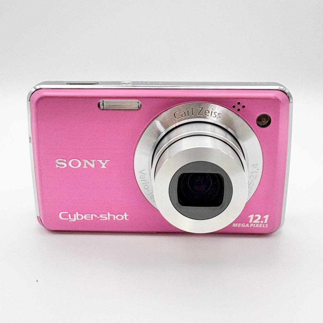 SONY Cyber-shot DSC-W220 ピンク コンデジ 充電器付