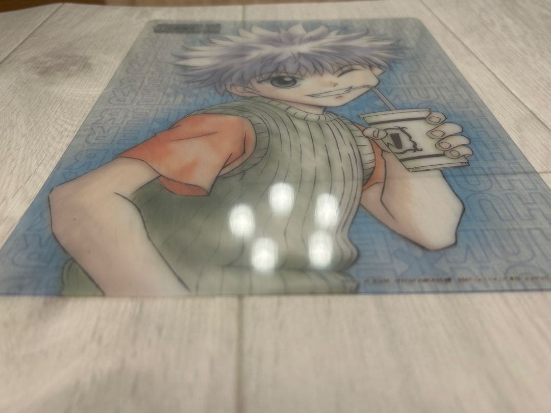 【稀少】 旧HUNTER×HUNTER 初版 下敷き キルア