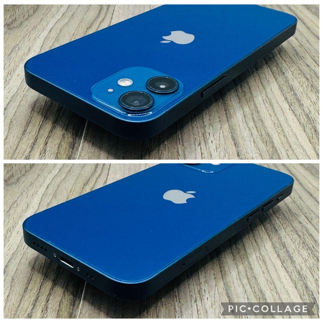 iPhone12mini ブルー 128GB SIMフリー 新品大容量バッテリー