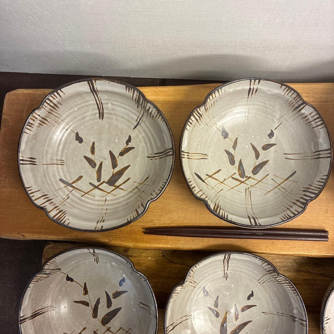 新品　陶器　陶芸作家　深鉢9枚　662