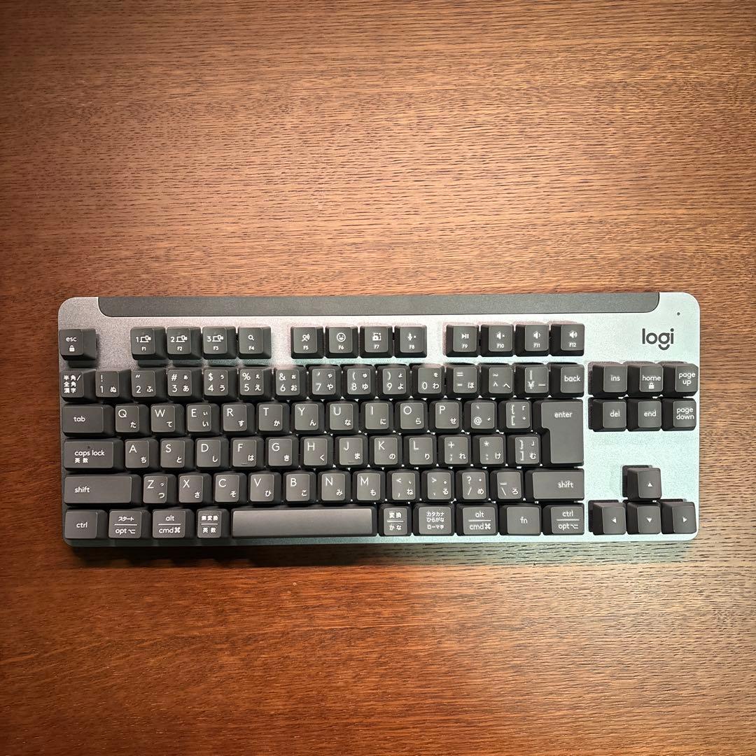 に*ー様 [パームレスト付]logicool キーボード　K855 レシーバーあ