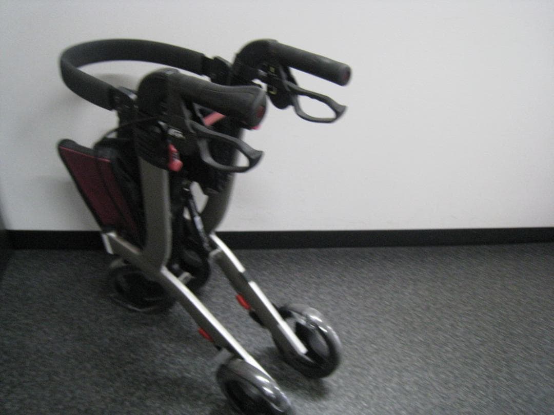 介護用品 歩行車 リトルターン ハイタイプ アロン化成 安寿 リハビリ ⑦