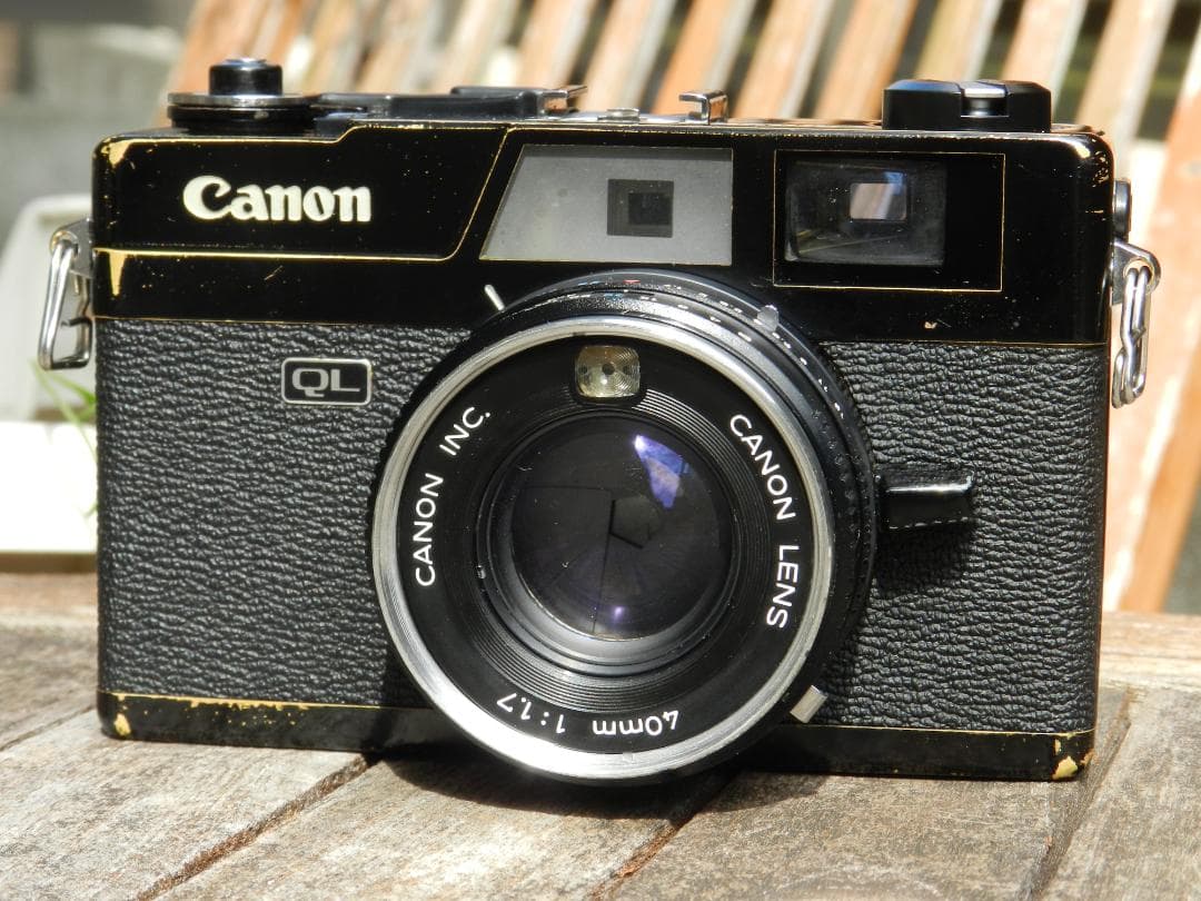 Canon QL17 ブラック レンジファインダーカメラ 美品　露出計動作