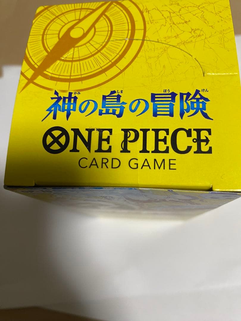 新品　ワンピースカードゲーム 神の島の冒険 1BOX テープなし