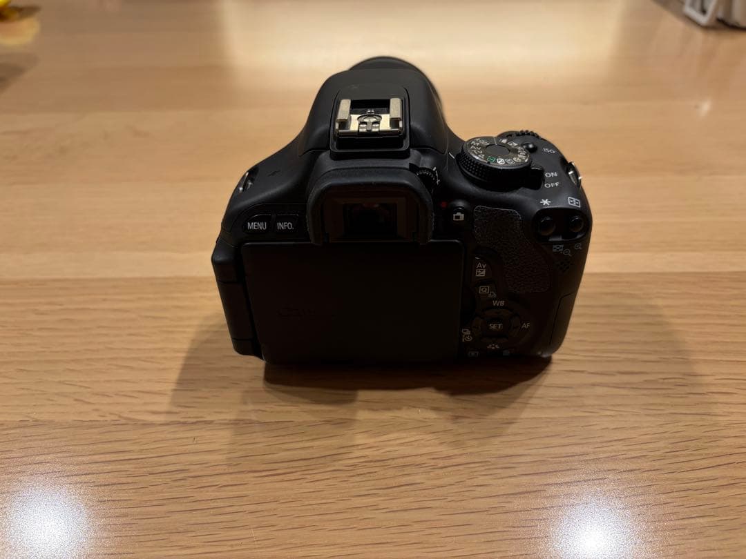 Canon kiss X5 一眼レフ　望遠付きWレンズセット