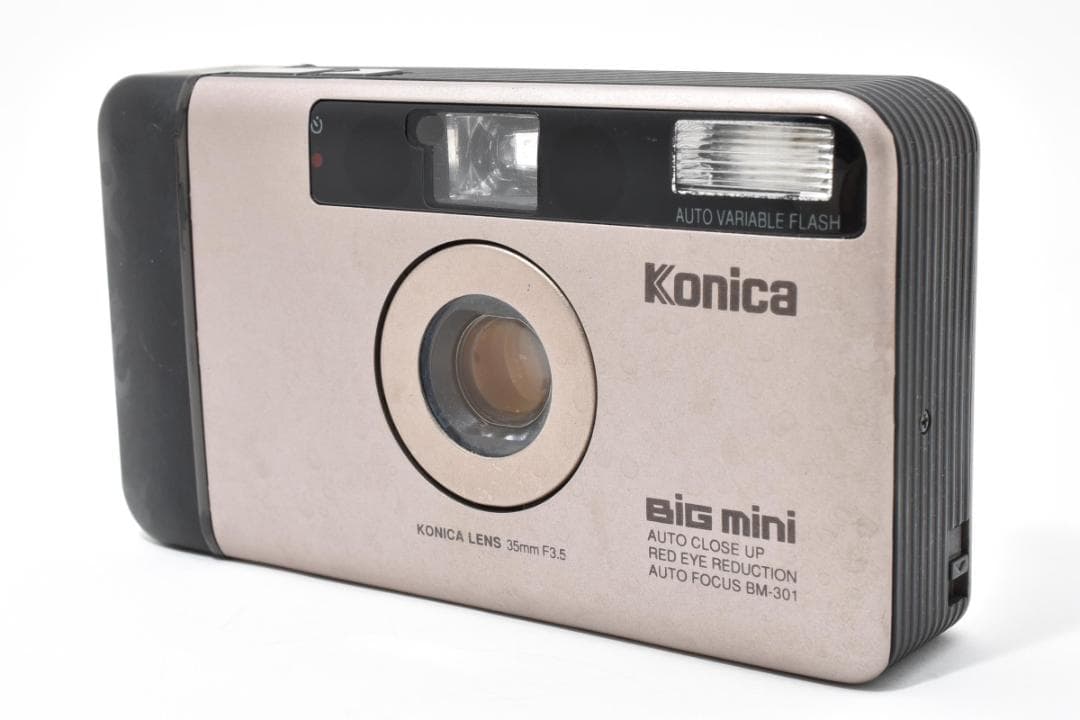 【良品】Konica コニカ BM-301 コンパクトカメラ #382