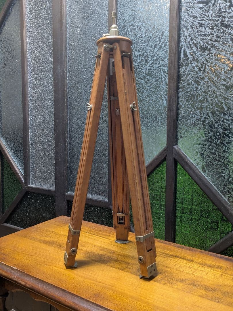 ICA 木製ビンテージ三脚 伸縮式 1940年代ドイツドレスデン製