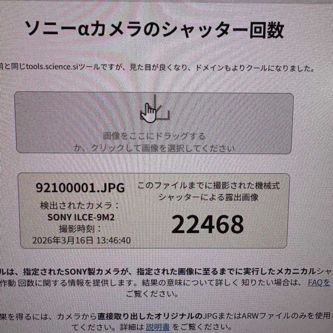 SONY α9 II ilce-9m2 ボディ　ソニー点検清掃済 バッテリー新品