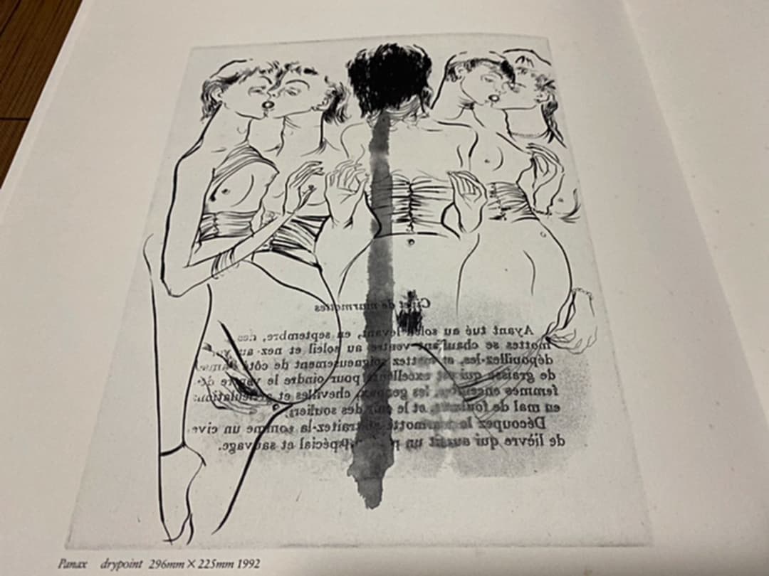 金子國義　METENYMIE 換喩　パンフレット