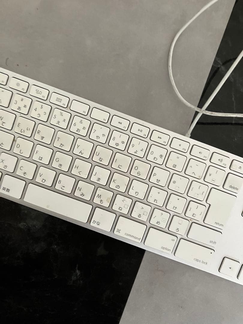 【湯藤】Apple 純正A1243 USB接続キーボード 日本語配列2台