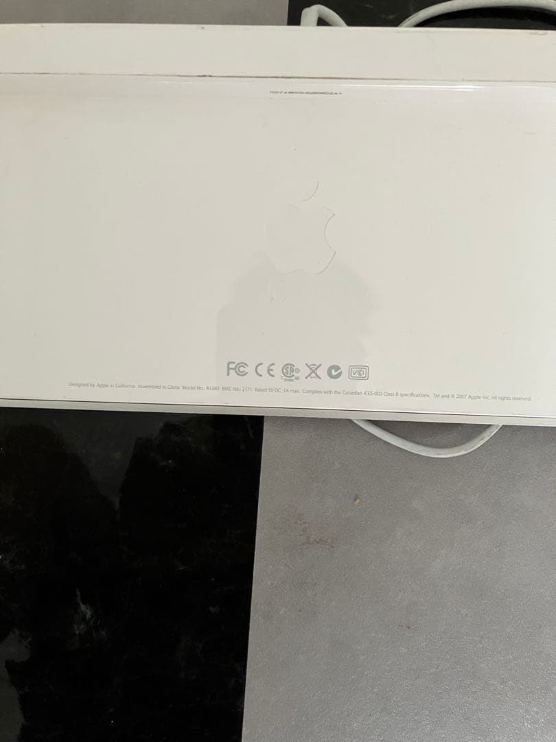 【湯藤】Apple 純正A1243 USB接続キーボード 日本語配列2台