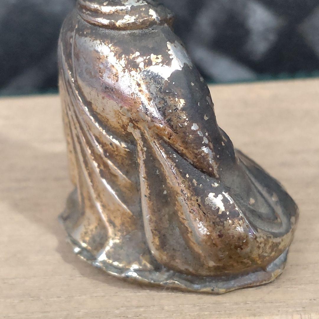 【旧家出物 骨董品】仏様 仏像 金属製 浄土宗開祖 法然上人